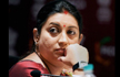 What a shame! AajTak TV Anchor Ashok Singhal uses sexual overtones towards Smriti Irani.